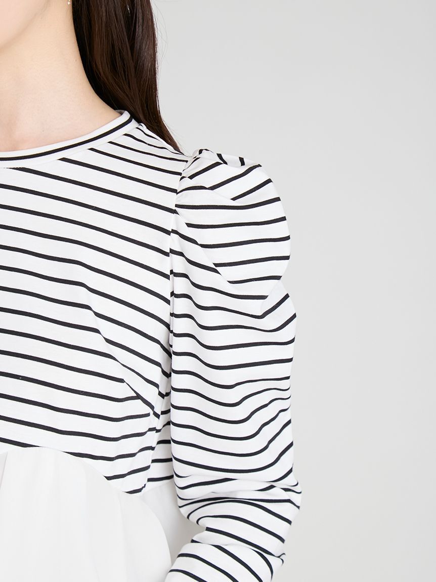 CELFORD「ペプラムドッキングカットトップス」|Tシャツ・カットソー|