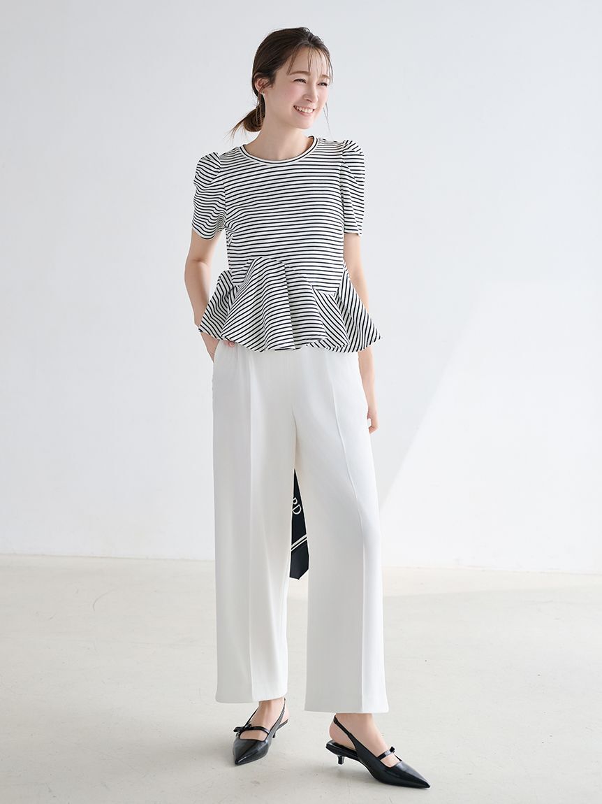 CELFORD「【洗える】アシンメトリーカットトップス」|Tシャツ・カットソー|