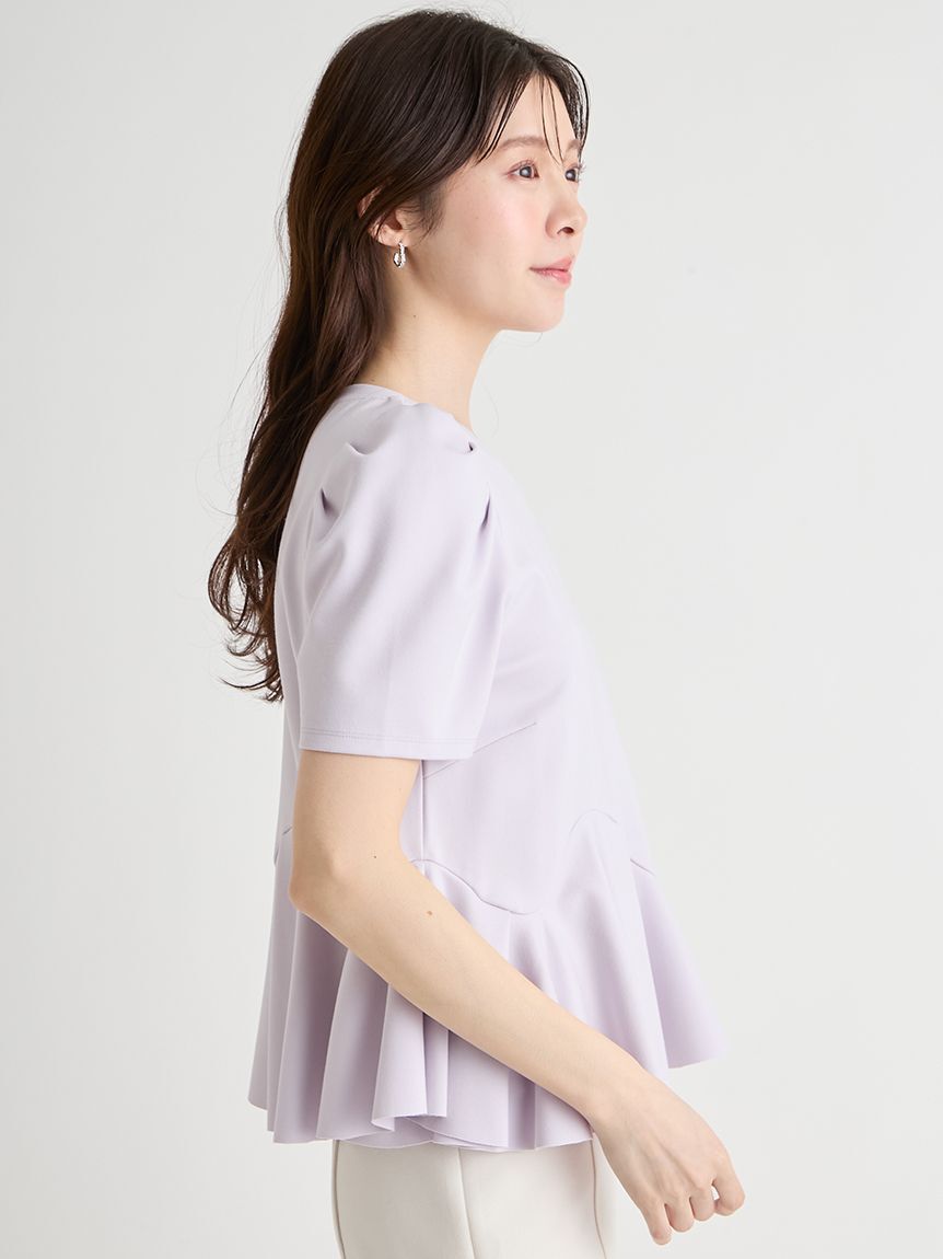 CELFORD「【洗える】アシンメトリーカットトップス」|Tシャツ・カットソー|