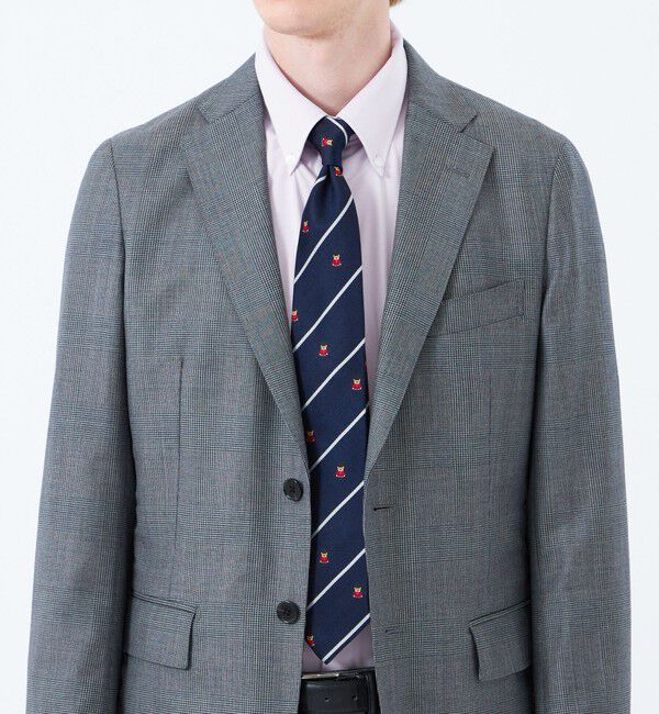 MACKINTOSH PHILOSOPHY「バッキンガムベア&times;ストライプ レギュラータイ」|ネクタイ・蝶ネクタイ|