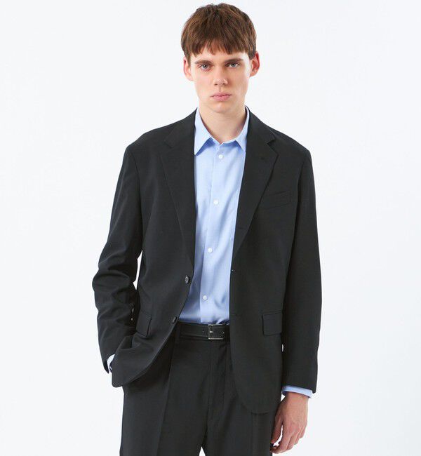 MACKINTOSH PHILOSOPHY「トロッター ジャケット＃001（ナンバーワン）エクストラファイントロピカル」|テーラードジャケット|ブラック