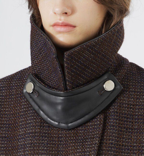  「ツイードショートトレンチブルゾン」|ブルゾン・スタジャン|