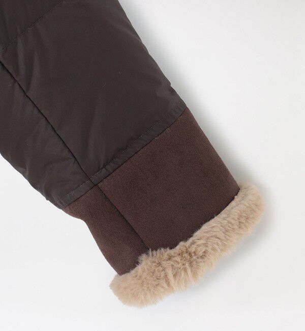  「ファーコンビライダースダウン」|ブルゾン・スタジャン|