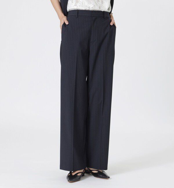  「ポプリンストレートパンツ」|その他|