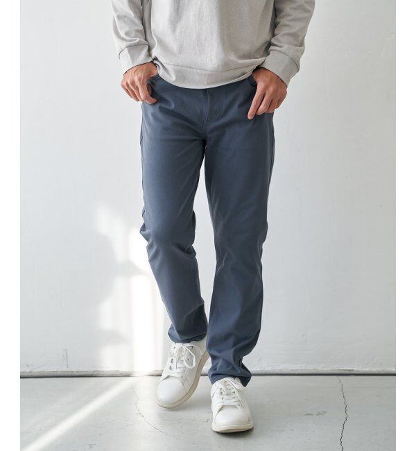 ikka「【雑誌MonoMax4月号掲載】GOKU楽パンツ EASY STRETCH 5ポケット「小泉孝太郎さん着用モデル」」|その他|