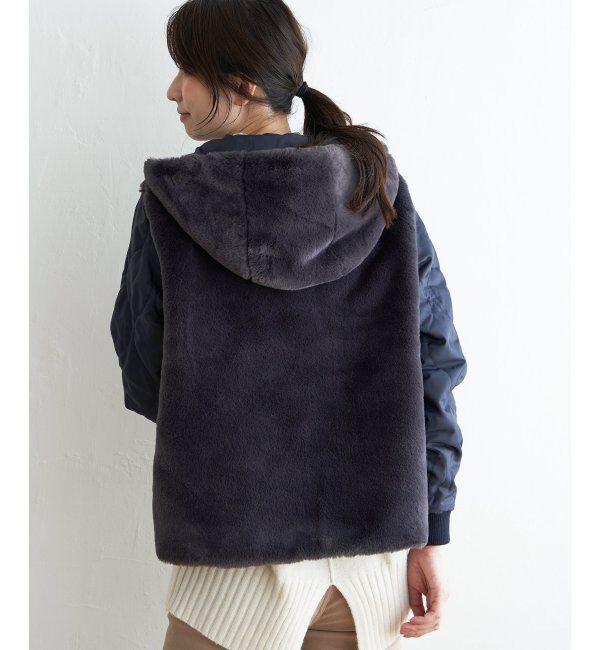 ikka「撥水ライナー付き3WAYマウンテンパーカー」|ブルゾン・スタジャン|