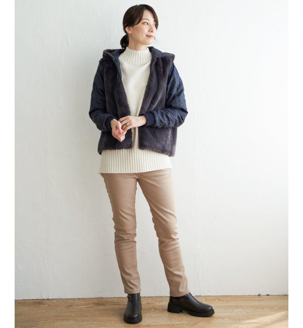 ikka「撥水ライナー付き3WAYマウンテンパーカー」|ブルゾン・スタジャン|