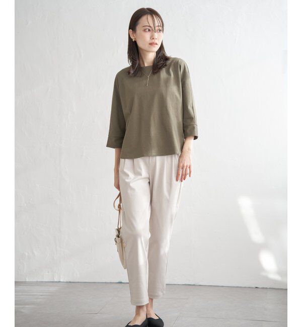 ikka「【雑誌InRed11月号掲載】GOKU楽パンツ テーパード【親子コーデ】」|その他|