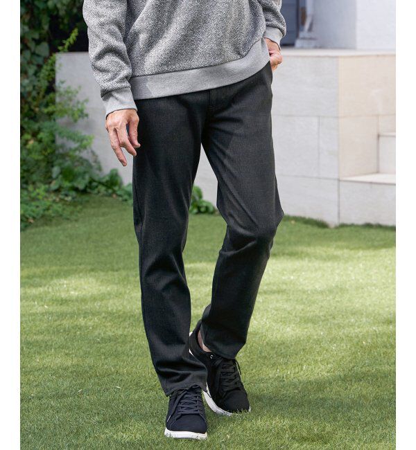 ikka「GOKU楽パンツ EASY STRETCH 起毛チェック5P」|その他|