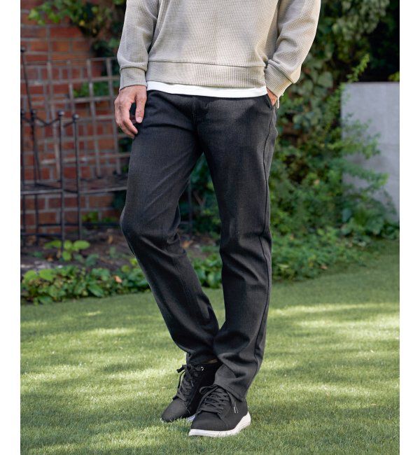 ikka「GOKU楽パンツ EASY STRETCH 起毛チェック5P」|その他|