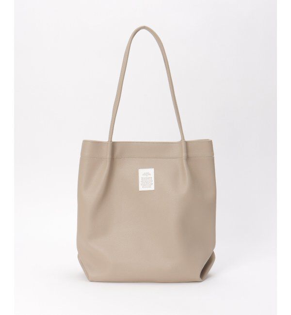 ikka「GOKU楽PUトートバッグ」|その他|ベージュ