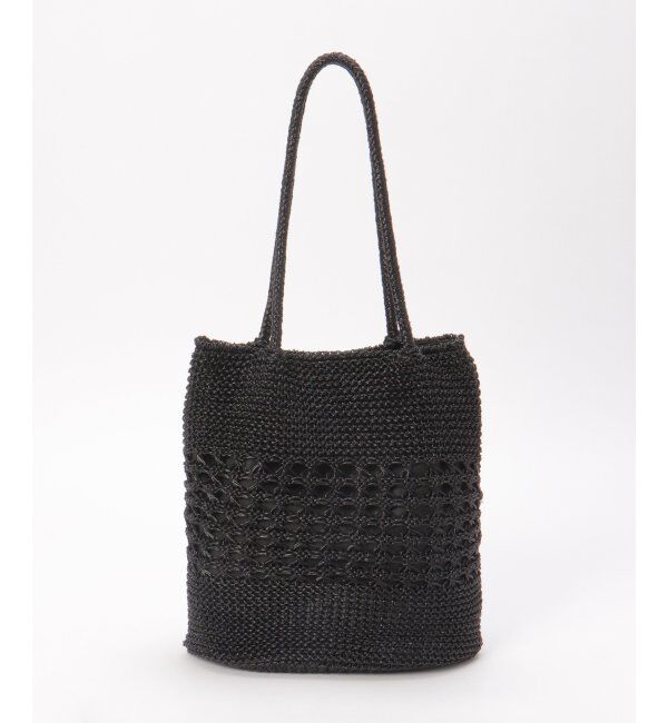 ikka「雑材ラメメッシュトートバッグ」|その他|