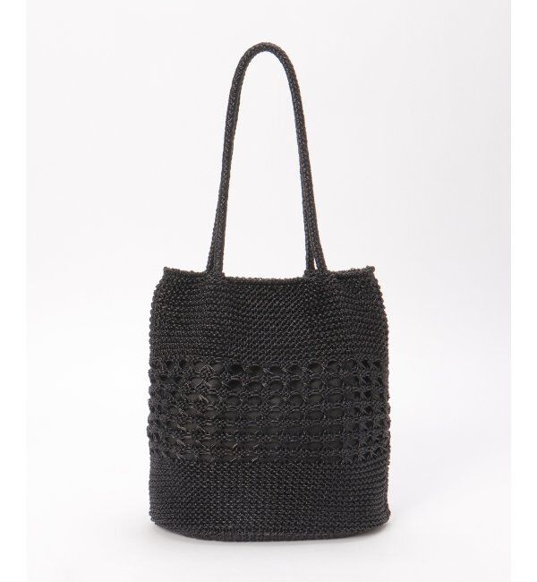 ikka「雑材ラメメッシュトートバッグ」|その他|