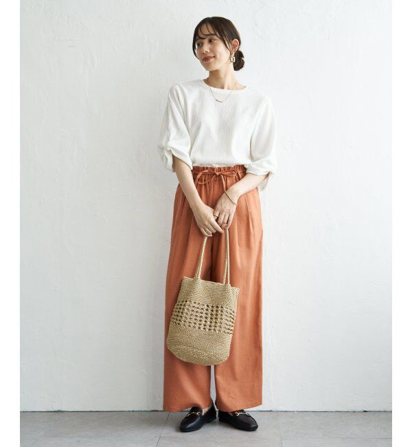 ikka「雑材ラメメッシュトートバッグ」|その他|