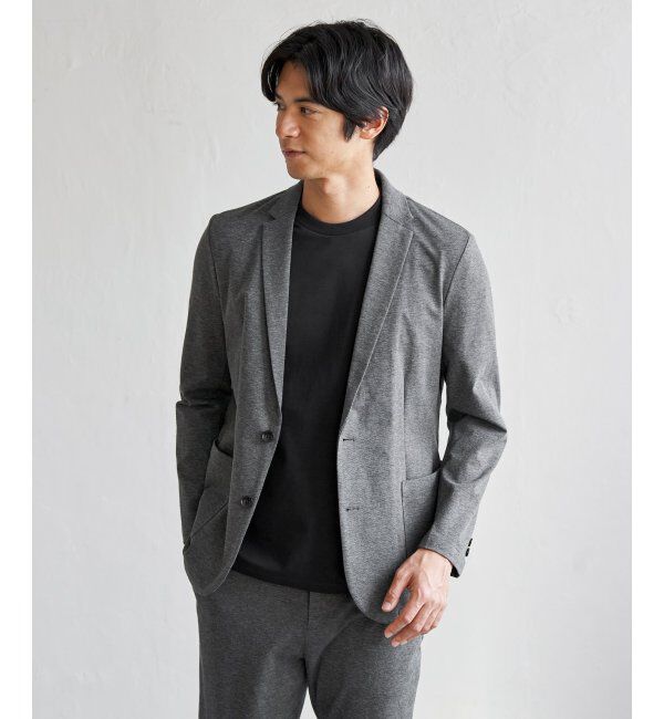 IKKA LOUNGE「【雑誌MonoMax4月号掲載】GOKU楽ワークポンチジャケット「小泉孝太郎さん着用モデル」」|テーラードジャケット|