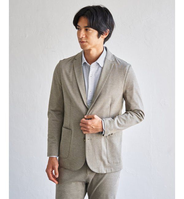 IKKA LOUNGE「【雑誌MonoMax4月号掲載】GOKU楽ワークポンチジャケット「小泉孝太郎さん着用モデル」」|テーラードジャケット|