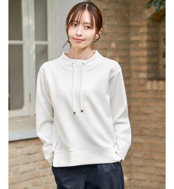 ikka「【雑誌InRed4月号掲載】GOKU楽カノコダンボールプルオーバー【親子コーデ】」|パーカー|