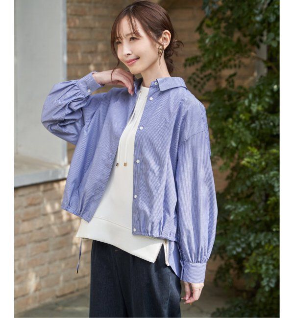 ikka「【雑誌InRed4月号掲載】GOKU楽カノコダンボールプルオーバー【親子コーデ】」|パーカー|