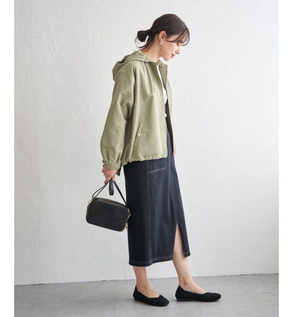 ikka「【雑誌InRed4月号掲載】撥水花粉リリース2WAYマウンテンパーカー【親子コーデ】」|ブルゾン・スタジャン|