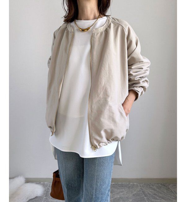 ikka「【雑誌InRed4月号掲載】撥水花粉リリース2WAYマウンテンパーカー【親子コーデ】」|ブルゾン・スタジャン|