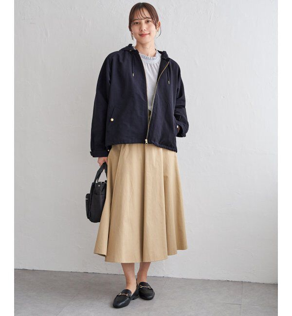 ikka「【雑誌InRed4月号掲載】撥水花粉リリース2WAYマウンテンパーカー【親子コーデ】」|ブルゾン・スタジャン|