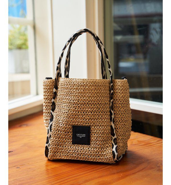 ikka「雑材パイピングトートバッグ」|その他|