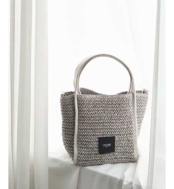 ikka「雑材パイピングトートバッグ」|その他|