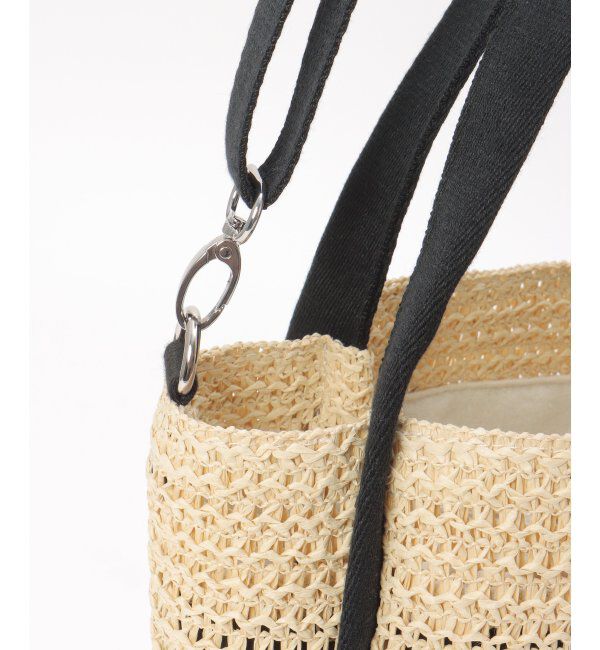 ikka「雑材パイピングトートバッグ」|その他|