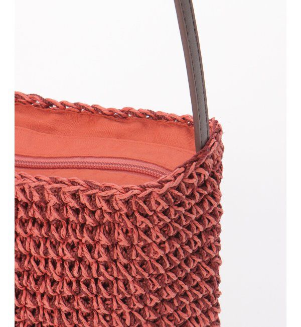 ikka「雑材こま編み2WAYショルダーバッグ」|その他|