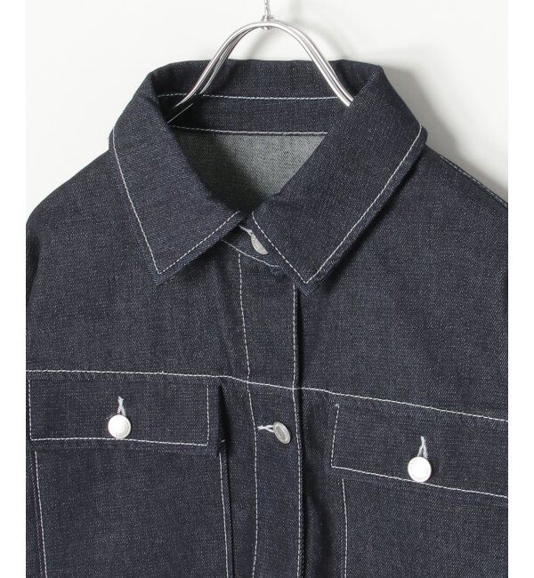 VENCE share style「リジットデニムショートジャケット」|その他|