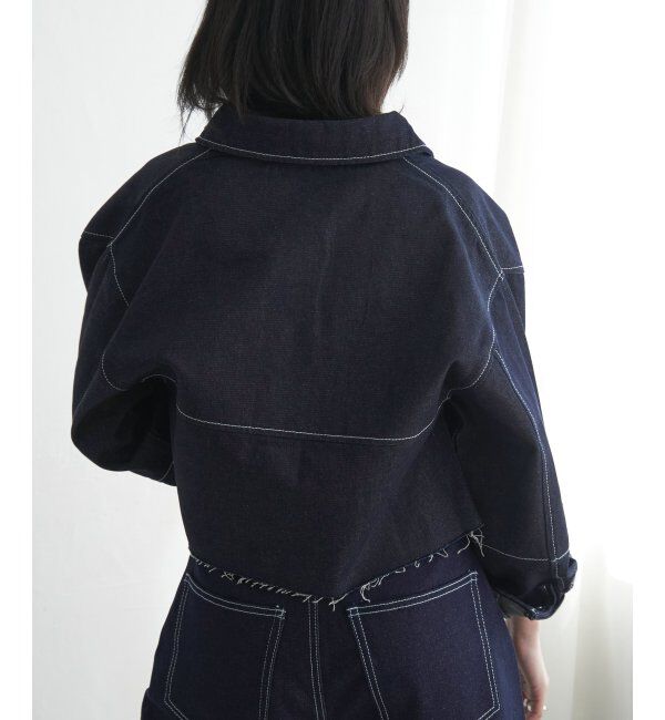 VENCE share style「リジットデニムショートジャケット」|その他|