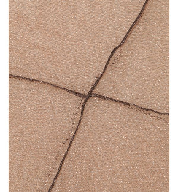 VENCE share style「ラメチュール切り替えプルオーバー」|Tシャツ・カットソー|