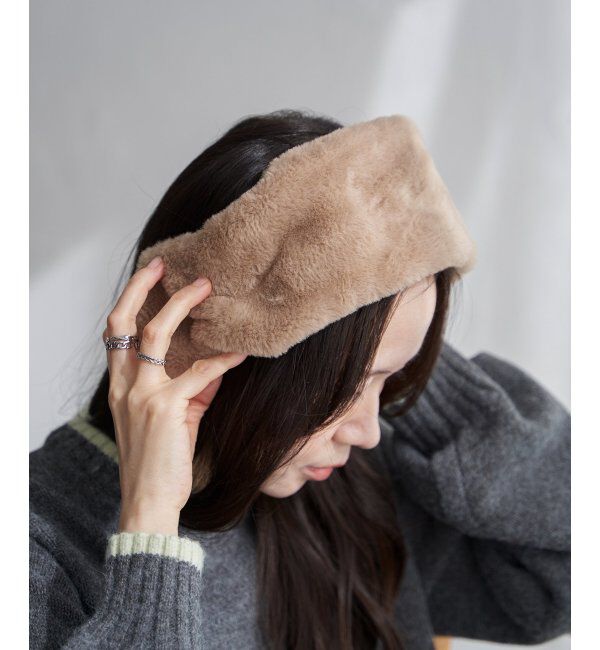 VENCE share style「ファーカチューシャイヤマフ」|その他|