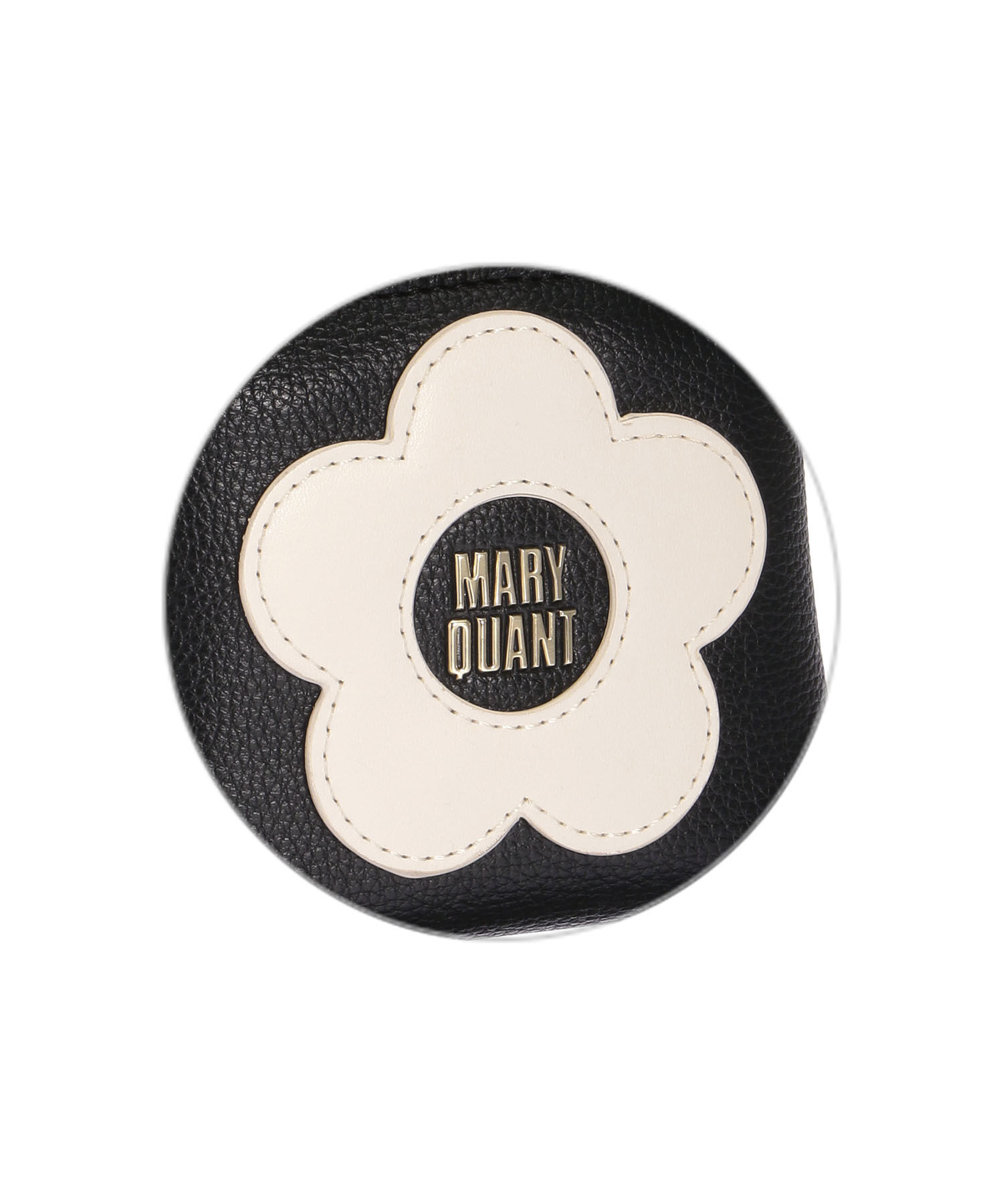 MARY QUANT「センターロゴデイジー バネクチポーチ」|ポーチ|