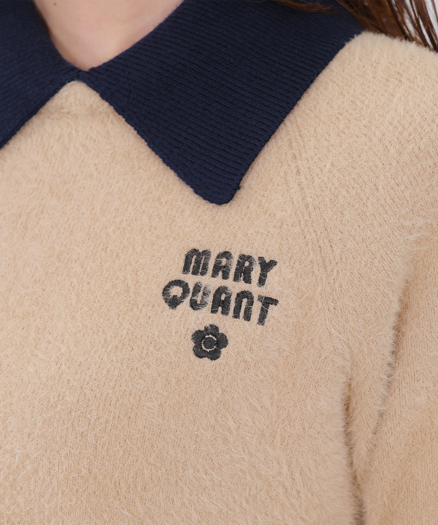 MARY QUANT「シャギーペプラム プルオーバー」|スウェット・ジャージ|