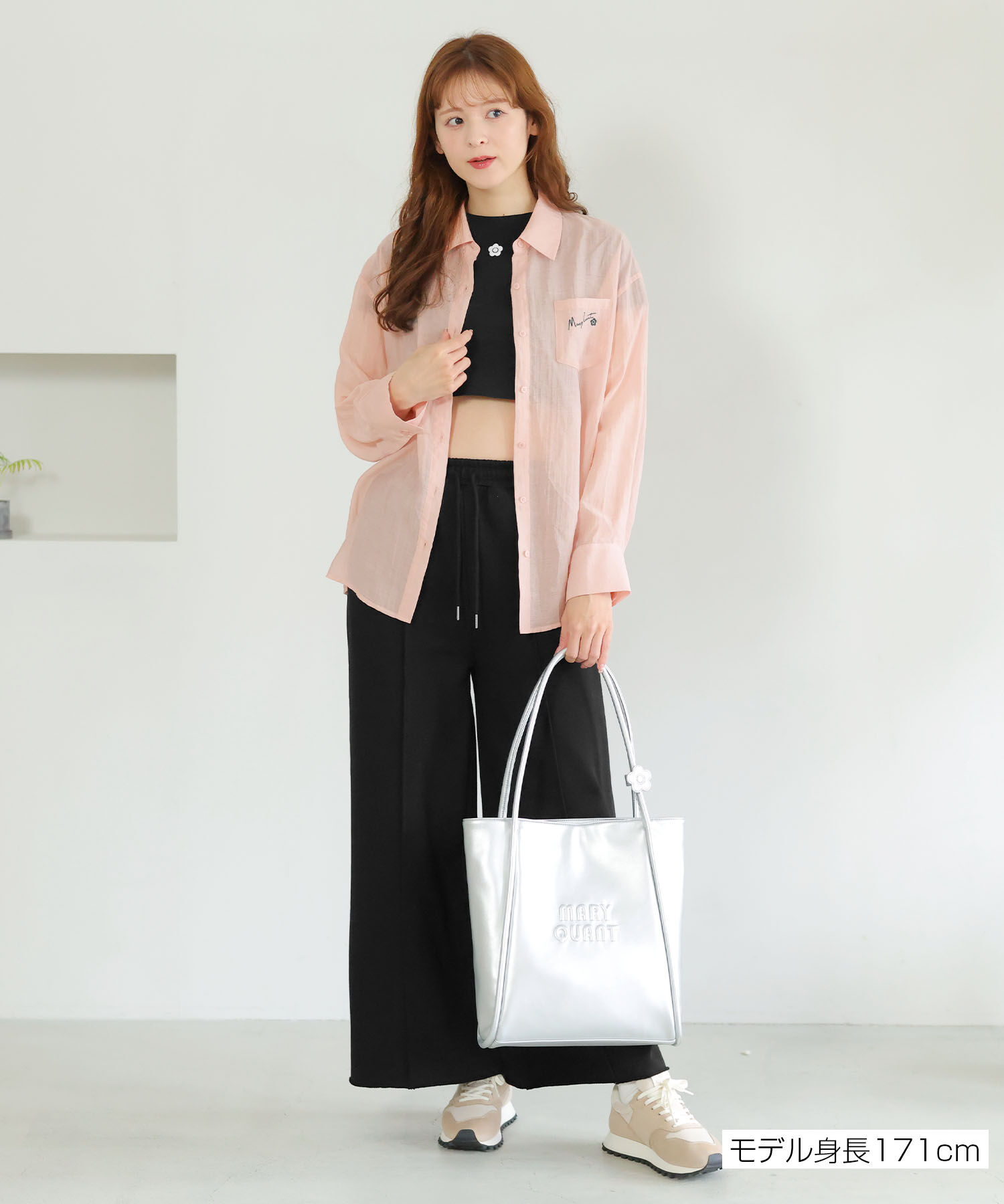 MARY QUANT「シアーUVシャツ ブラウス」|シャツ・ブラウス|