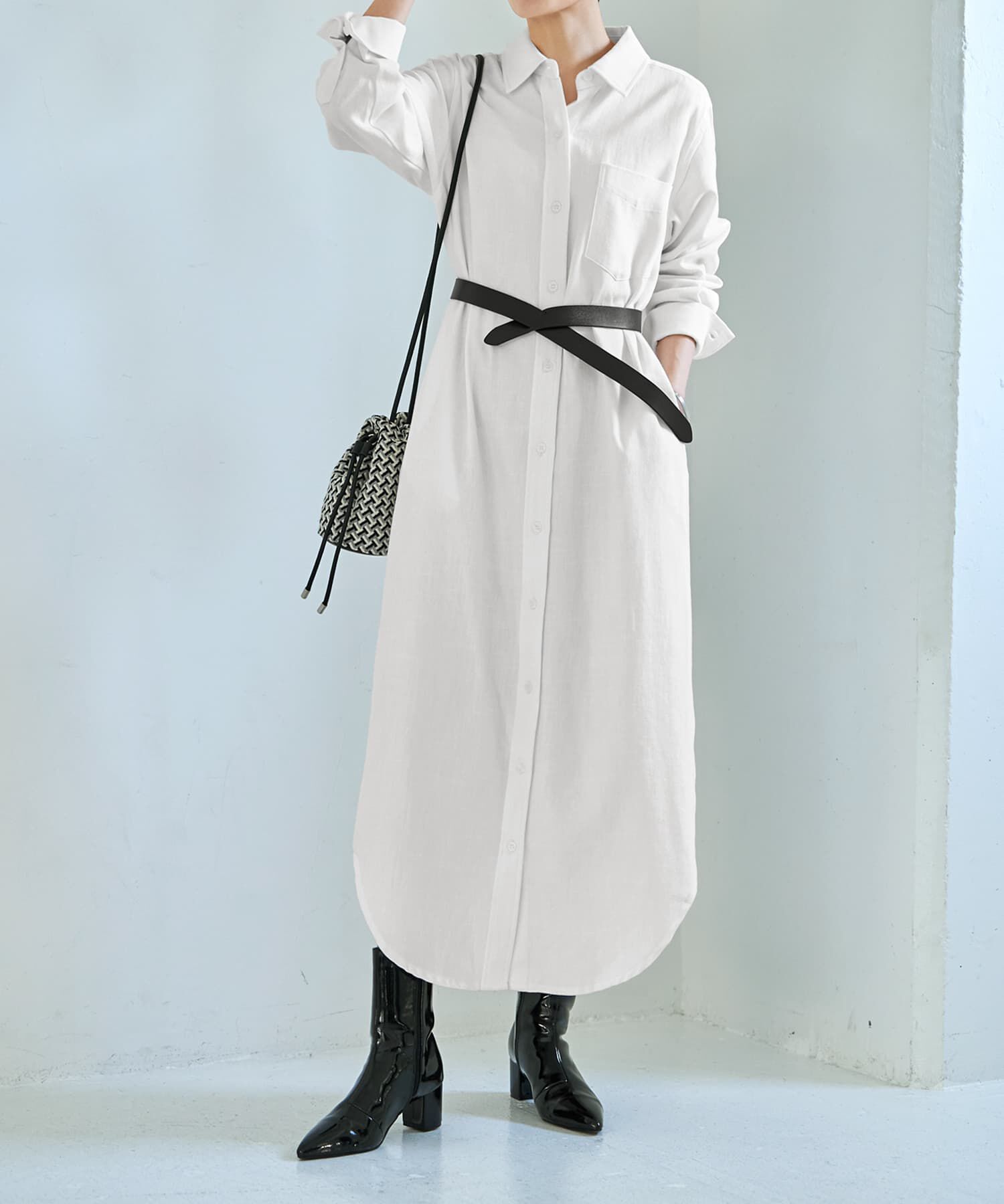 STYLE DELI「【DELI by】クロスラップリアルレザーベルト」|ベルト|