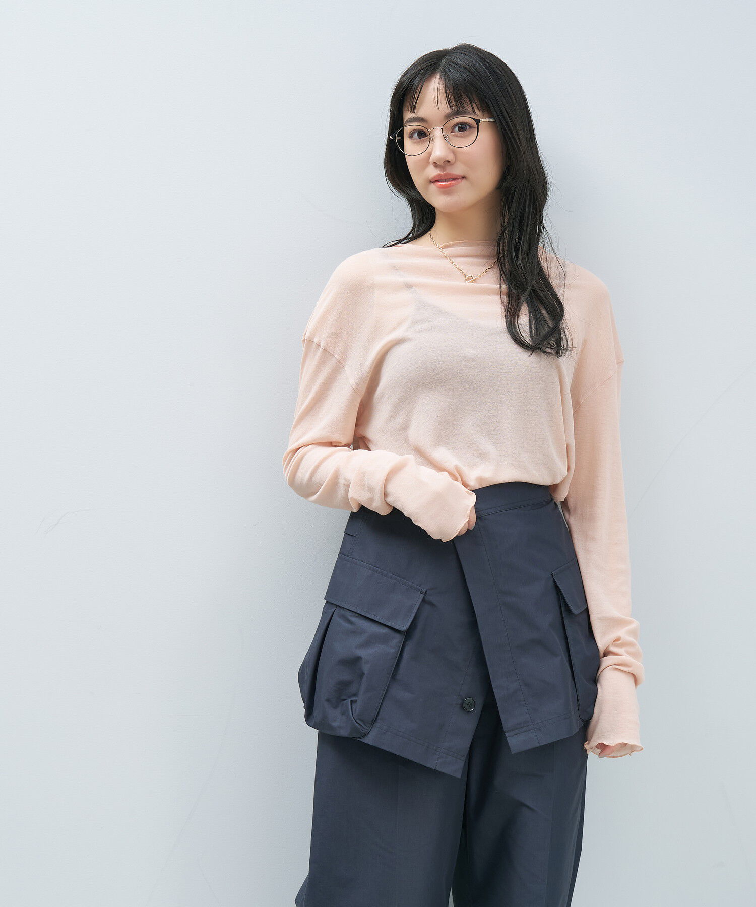  「オーバル型 メガネ｜上品で高級感のある 大人可愛いメガネ フェミニン レンズ交換券付き STANDARD MUSE」|メガネ|