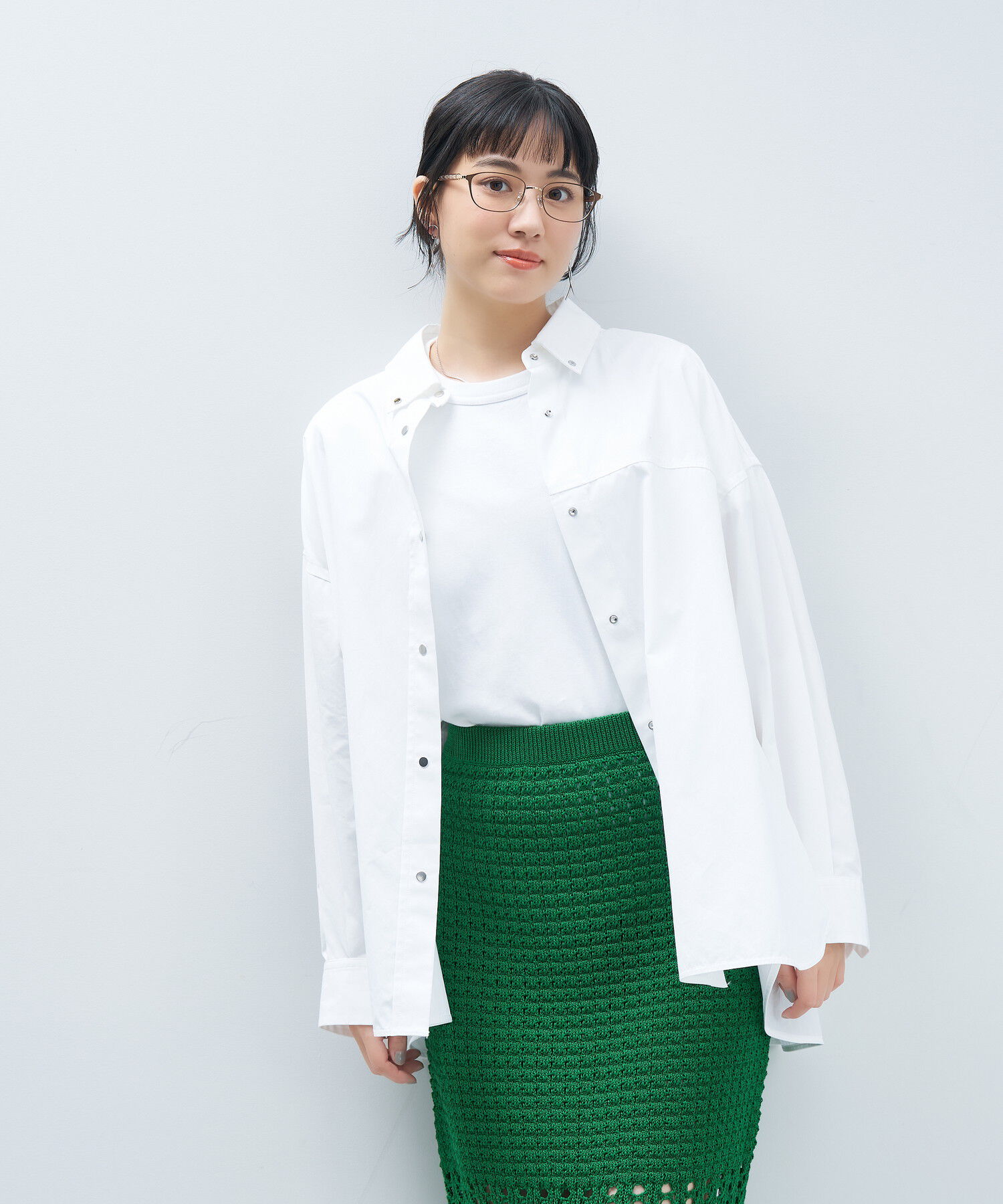  「ウェリントン型 メガネ｜上品で高級感のある 大人可愛いメガネ フェミニン レンズ交換券付き STANDARD MUSE」|メガネ|