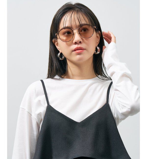  「ボストン型 調光サングラス｜UNITED ARROWS ﾚﾝｽﾞの色が変わる UVカット 紫外線対策 ユナイテッドアローズ」|サングラス|