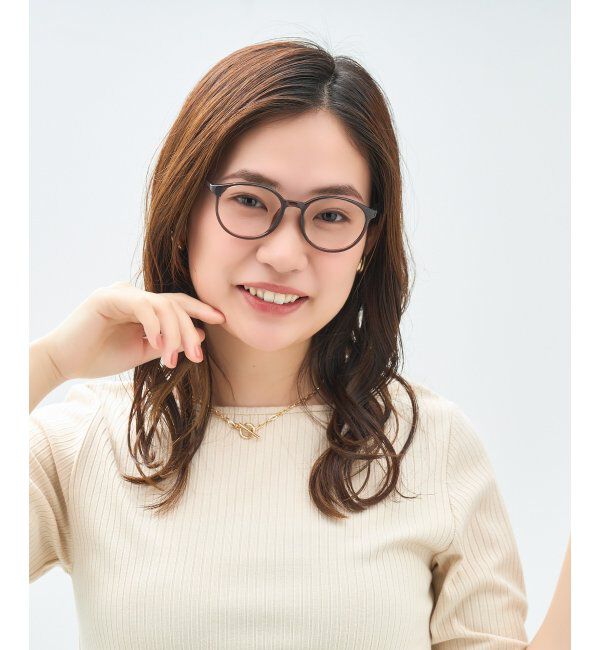  「ボストン型 メガネ(XSサイズ) レディース キッズ用｜伊達メガネ 度付きメガネ｜可愛い  レンズ交換券付」|メガネ|