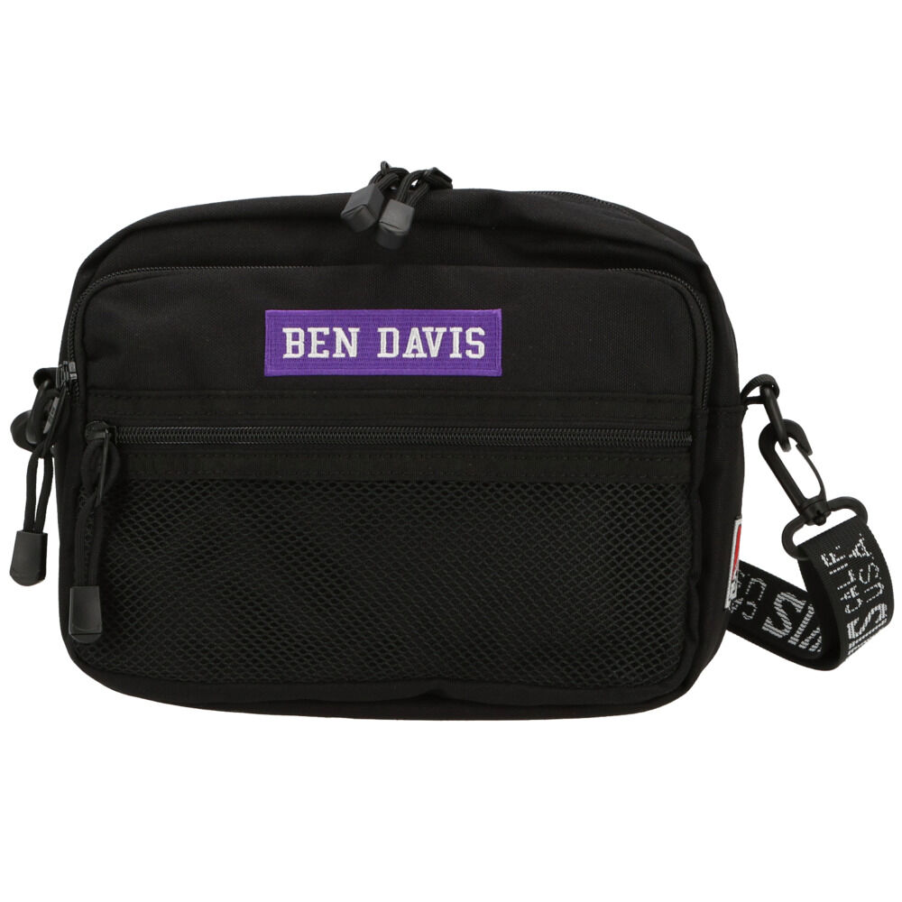 BACKYARD FAMILY「ベンデイビス ショルダーバッグ 通販 BEN DAVIS バッグ メンズ 斜めがけ かっこいい」|ショルダー・メッセンジャー|ブラック3