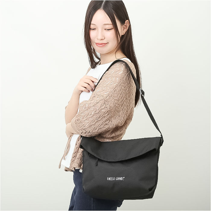 BACKYARD FAMILY「アネロ グランデ ショルダー バッグ 通販 anello GRANDE GIM0742」|ショルダー・メッセンジャー|