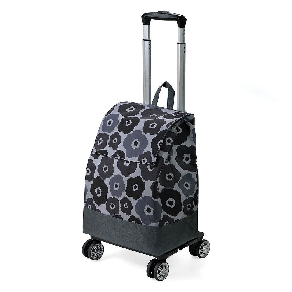 BACKYARD FAMILY「ショッピングカート 4輪 おしゃれ 通販 ショッピング キャリーバッグ ショッピングキャリー」|キャリーケース|グレー1