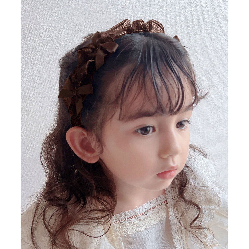 BACKYARD FAMILY「Rora カチューシャ キッズ 通販 カトリーネ 髪飾り 髪留め 髪どめ ヘアアクセサリー」|その他|ブラウン1
