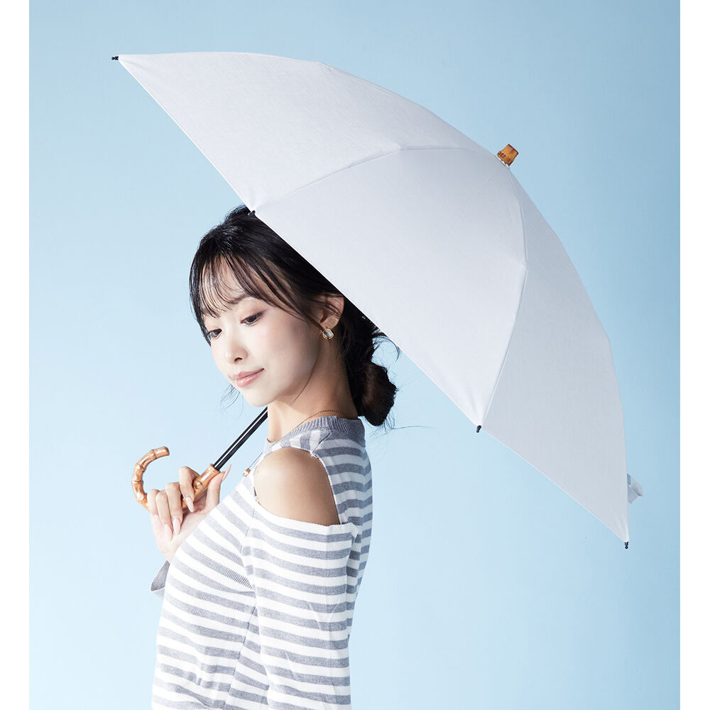 BACKYARD FAMILY「KIZAWA 日傘 折りたたみ 通販 キザワ 折りたたみ傘 折りたたみ日傘 折り畳み傘 傘 かさ」|傘|ホワイト1