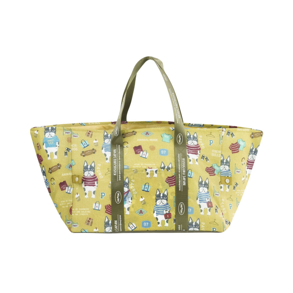 BACKYARD FAMILY「エコバッグ 保冷保温 通販 お買い物バッグ ショッピングバッグ 保冷保温エコバッグ 保冷バッグ」|エコバッグ|イエロー1