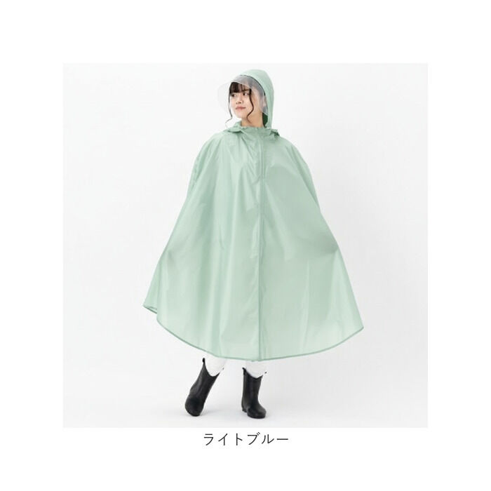 BACKYARD FAMILY「自転車 ポンチョ レディース 通販 サイクル レインコート レインウェア レインウエア カッパ」|レインコート|