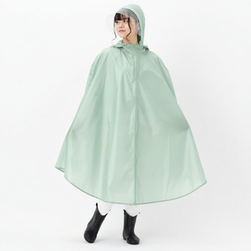 BACKYARD FAMILY「自転車 ポンチョ レディース 通販 サイクル レインコート レインウェア レインウエア カッパ」|レインコート|ブルー2