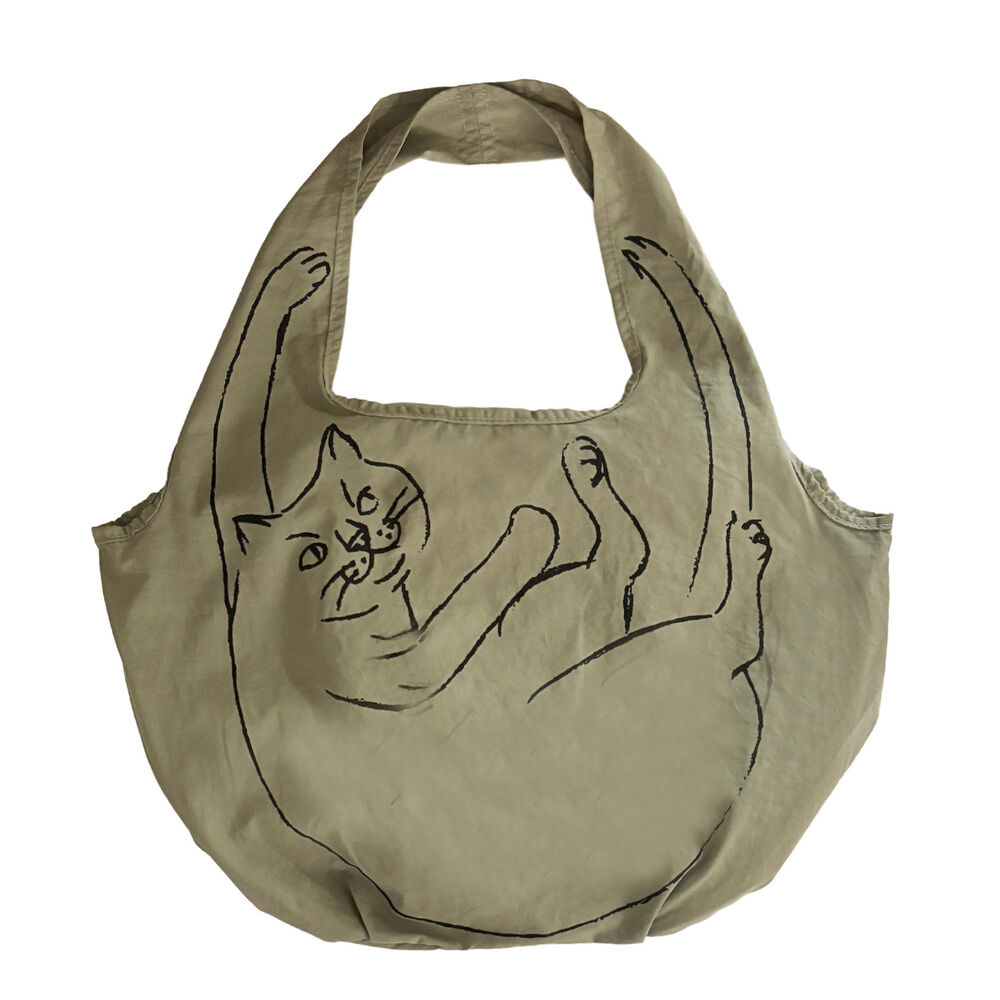 ROOTOTE「トートバッグ ブラサガリネコ 通販 レディース おしゃれ ショルダーバッグ 肩掛け ハンドバッグ」|エコバッグ|グリーン1